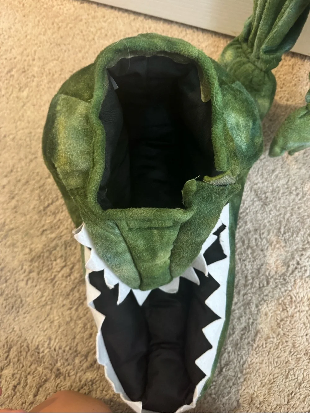 Pottery Barn Kids Light-Up T. Rex Halloween Costume 2T